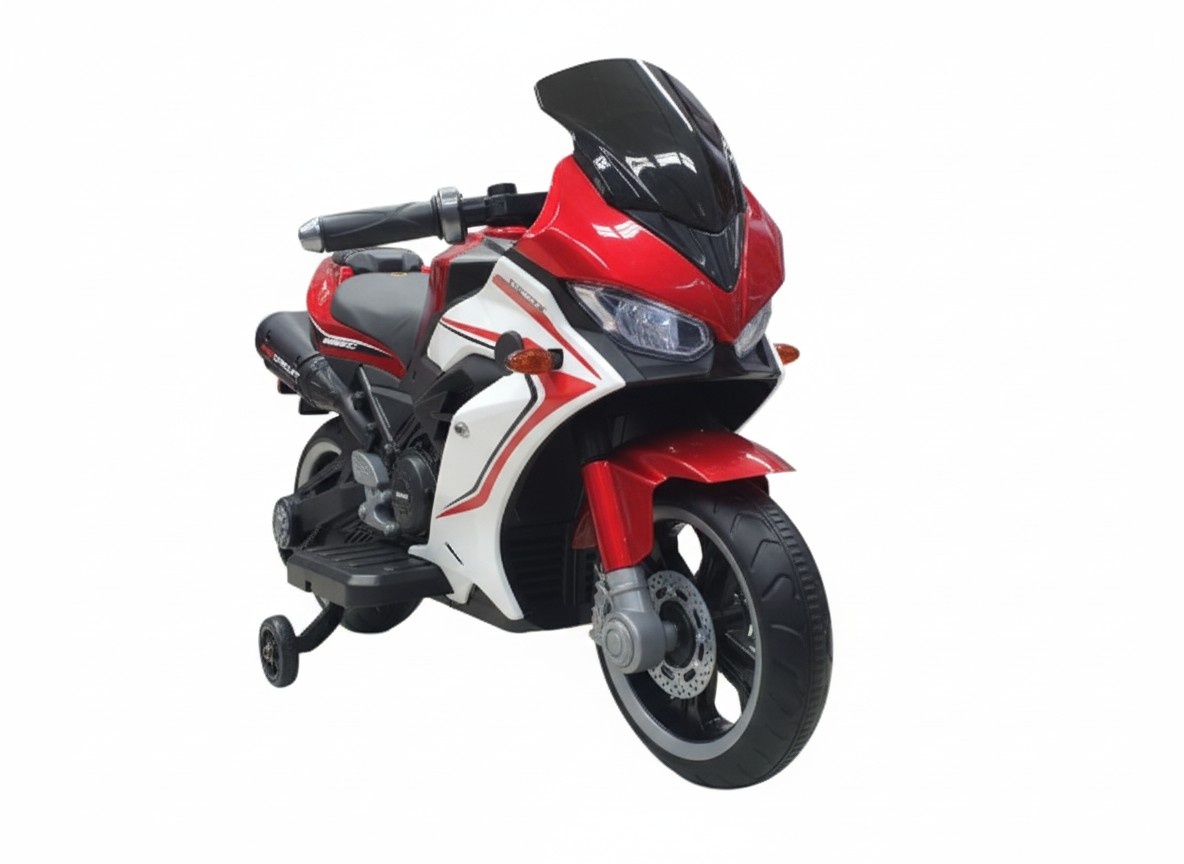 Kids Electric Ride-On Sports Bike – Rechargeable Battery