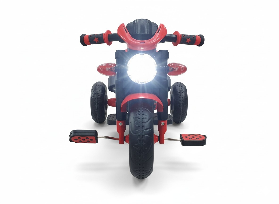 Kids Ride-On Bike – Electric Style 3-Wheel Baby Motorcycle for Boys