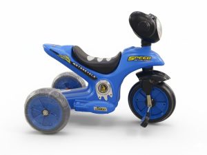 Kids Smart Tricycle – Durable Pedal Ride for Boys & Girls (Blue)