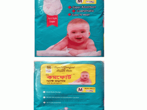 Comfort Baby Pant Diapers-M-(7-12 kg)- 40Pcs